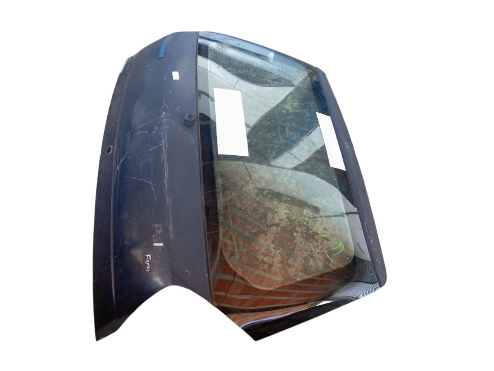 Tampa Traseira Porta Malas Fiat Palio 2005 Com Detalhe Azul 2