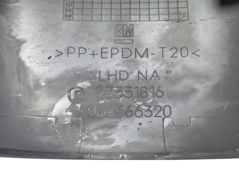 Moldura Capa Inferior Coluna Chave Mont Gm Corsa 2002 A 2015 7