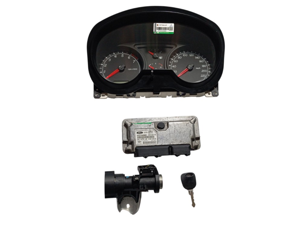 Kit Code Painel Módulo Cilindro Ignição Ford Ecosport 2008 12 1
