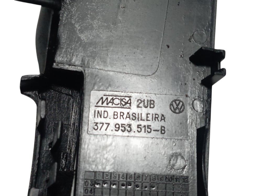 Moldura Chave Superior Seta G2 Saveir Gol Parati Preto 7