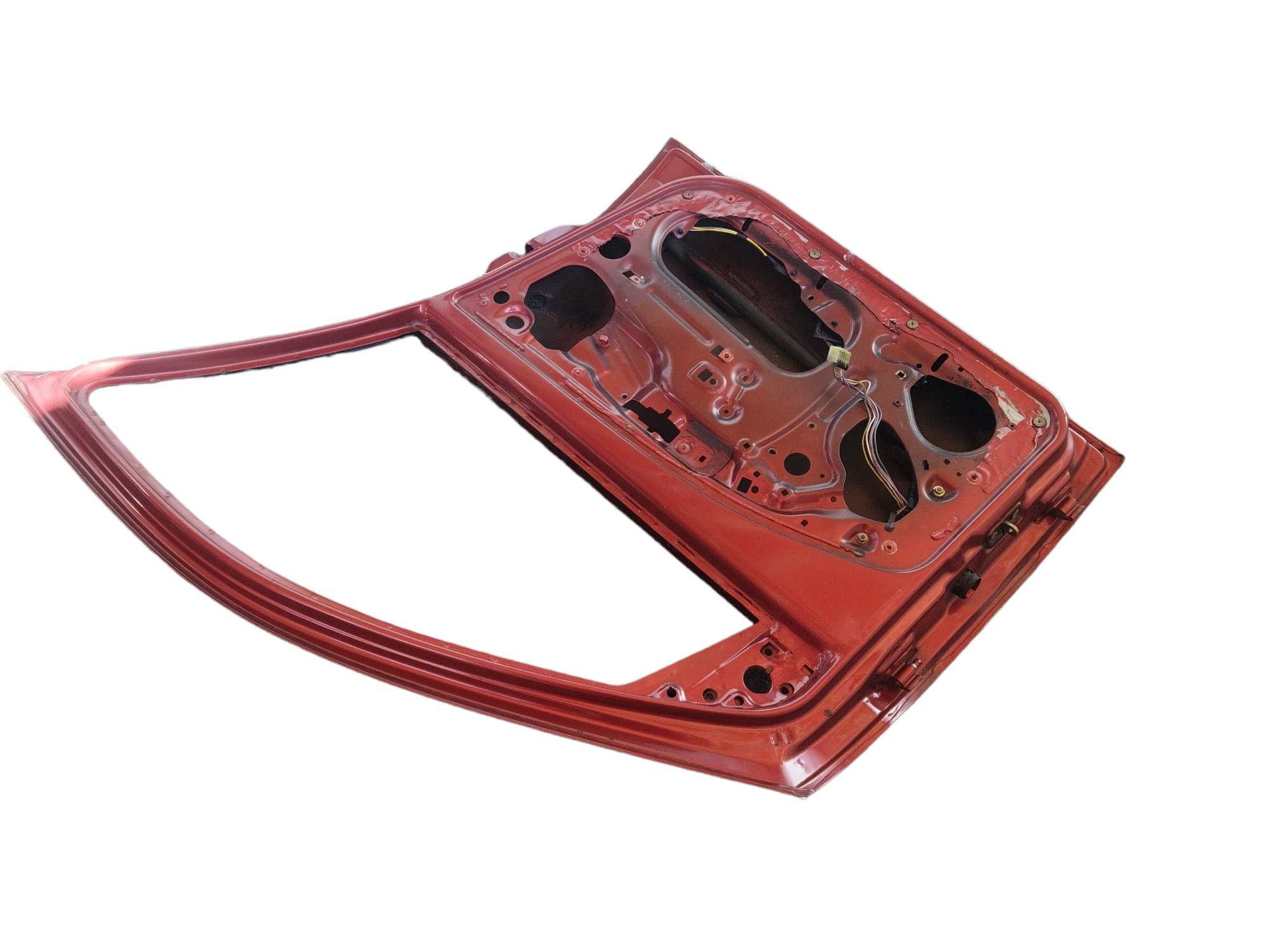 Porta Dianteira Direita Fiat Palio 4portas 1999 Dianteira Direto Vermelho 3