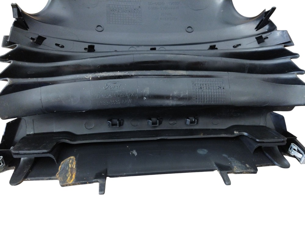 Acabamento Capa Superior Chave Seta Ford New Fiesta 2015 Preto 4