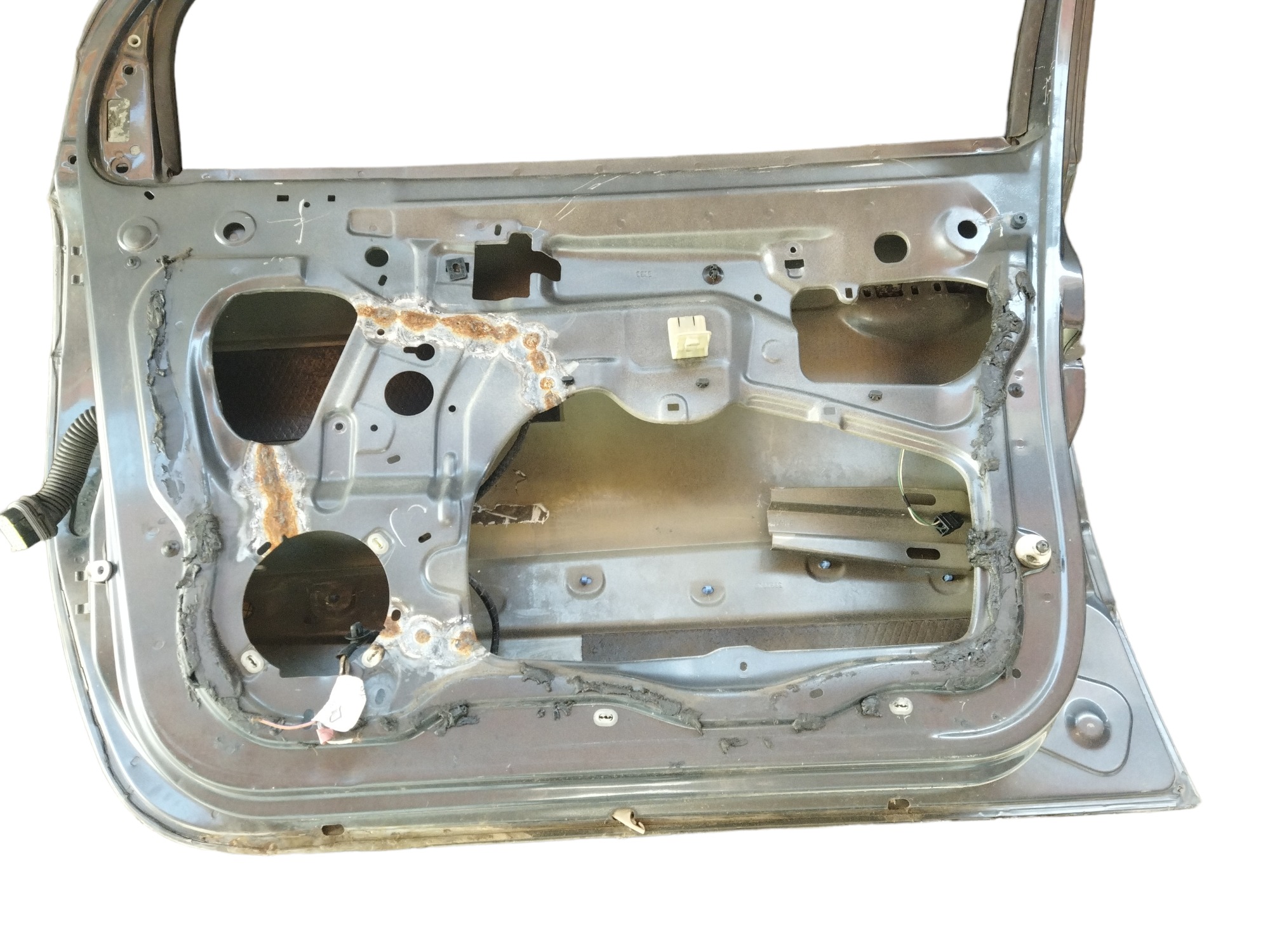 Porta Dianteira Direita Renault Scenic 2004 Com Detalhes  Dianteira Direita Azul 6