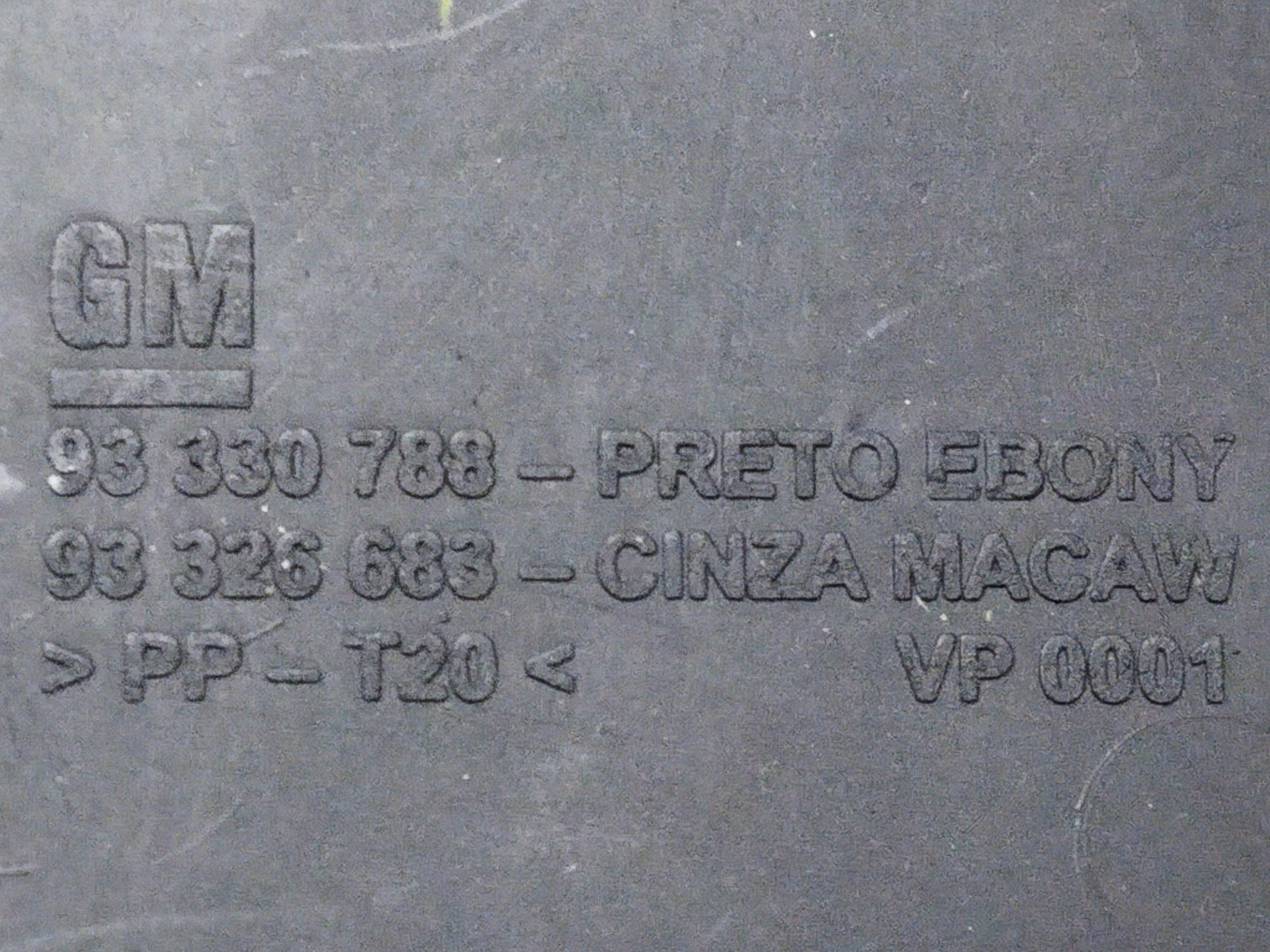 Console Central Gm Celta Prisma 7