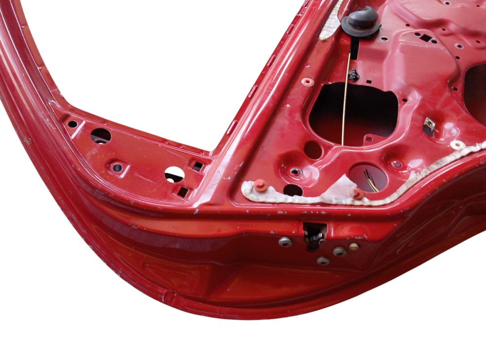 Porta Traseira Esquerda Fiat Palio 98/ Traseira Esquerda Vermelho 5