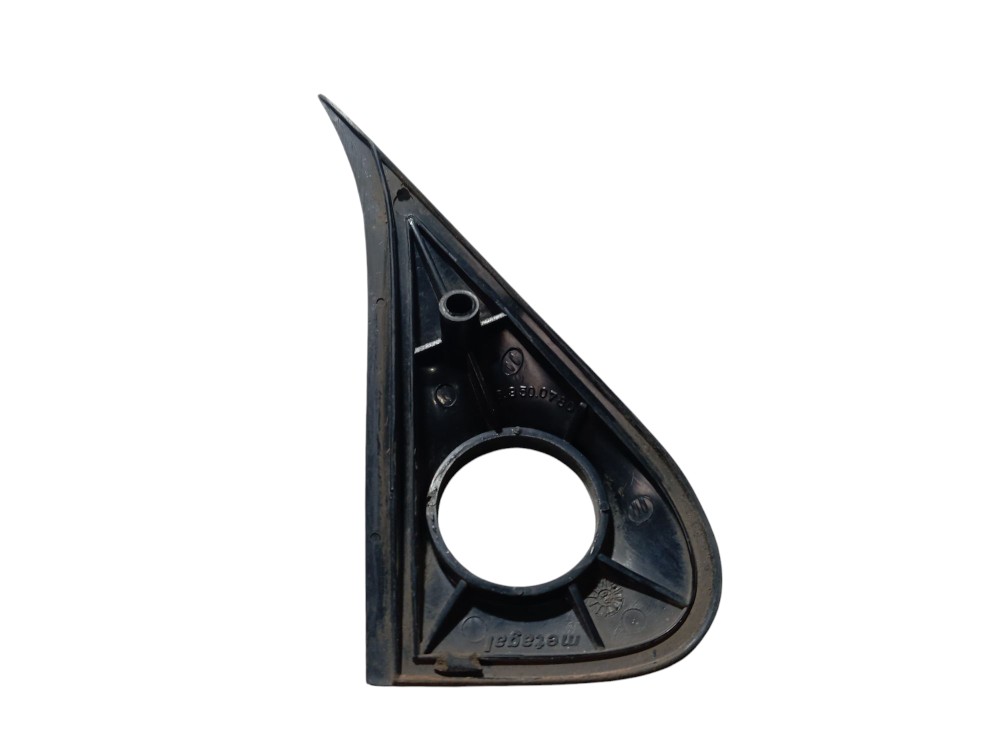 Moldura Externa Retrovisor Esquerdo Fiat Uno 1991 Preto 2