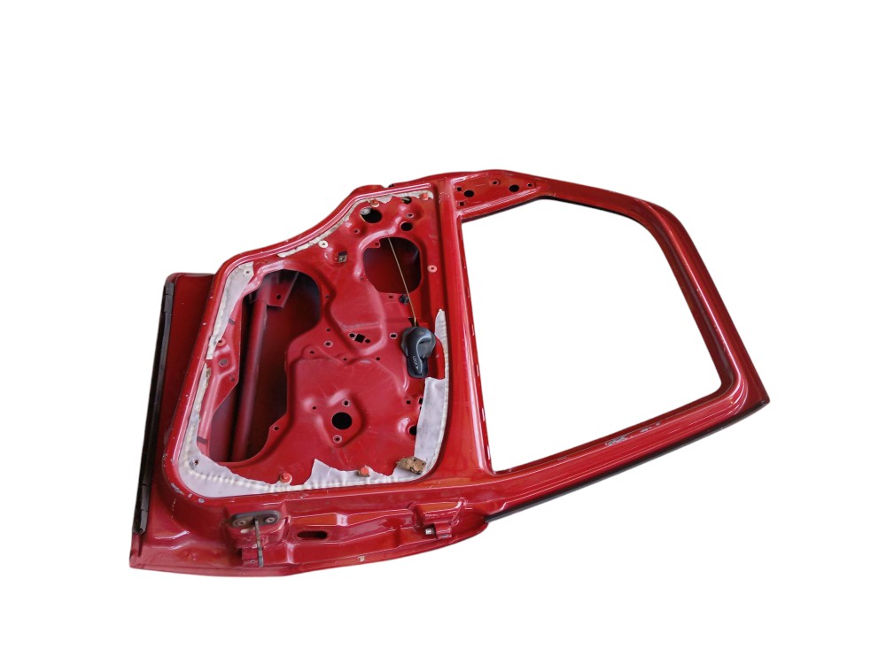 Porta Traseira Esquerda Fiat Palio 98/ Traseira Esquerda Vermelho 3