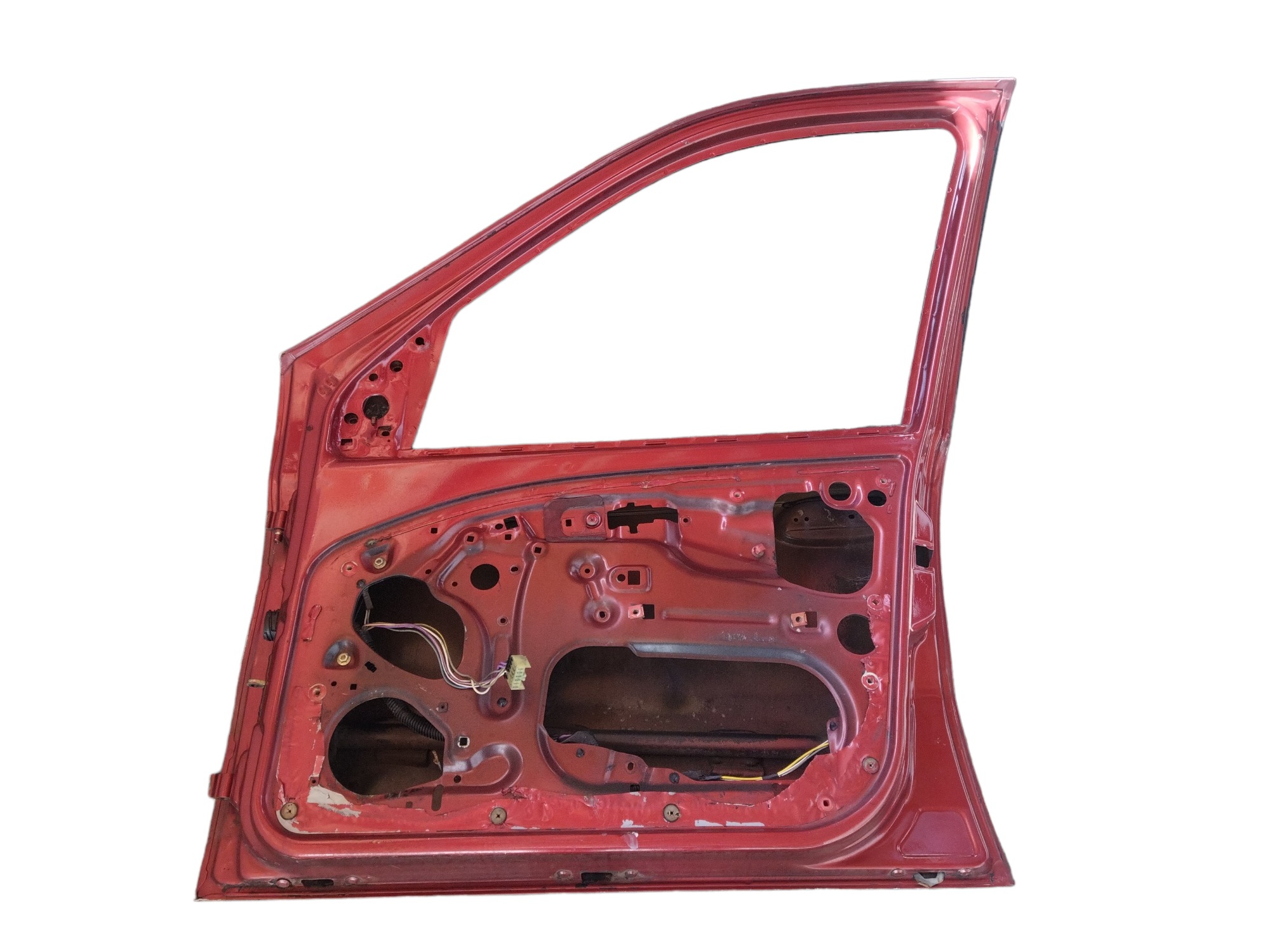 Porta Dianteira Direita Fiat Palio 4portas 1999 Dianteira Direto Vermelho 2