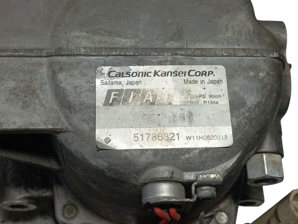 Compressor Ar Condicionado 1.0 Vi Fiat Palio Uno 2010 A 2014 7