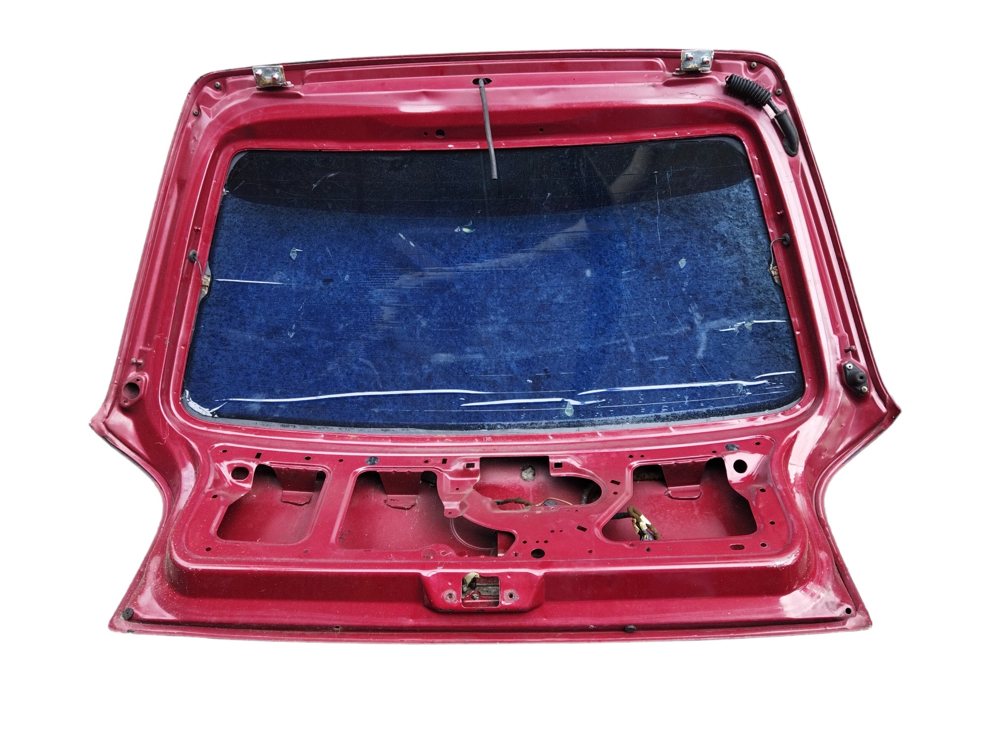 Tampa Traseira Vw Gol G3 Com Detalhes E S/vidro Vermelho 4