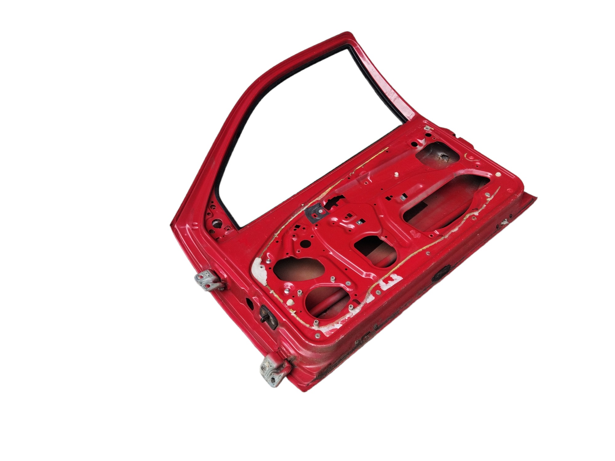 Porta Dianteira Direita Fiat Palio 2 Portas 1998 A 2004 Dianteira Direita Vermelho 3