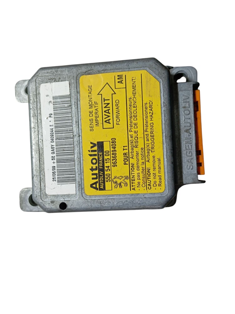 Módulo Airbag Central Ativado 997 1. Peugeot 206 1999 A 2002