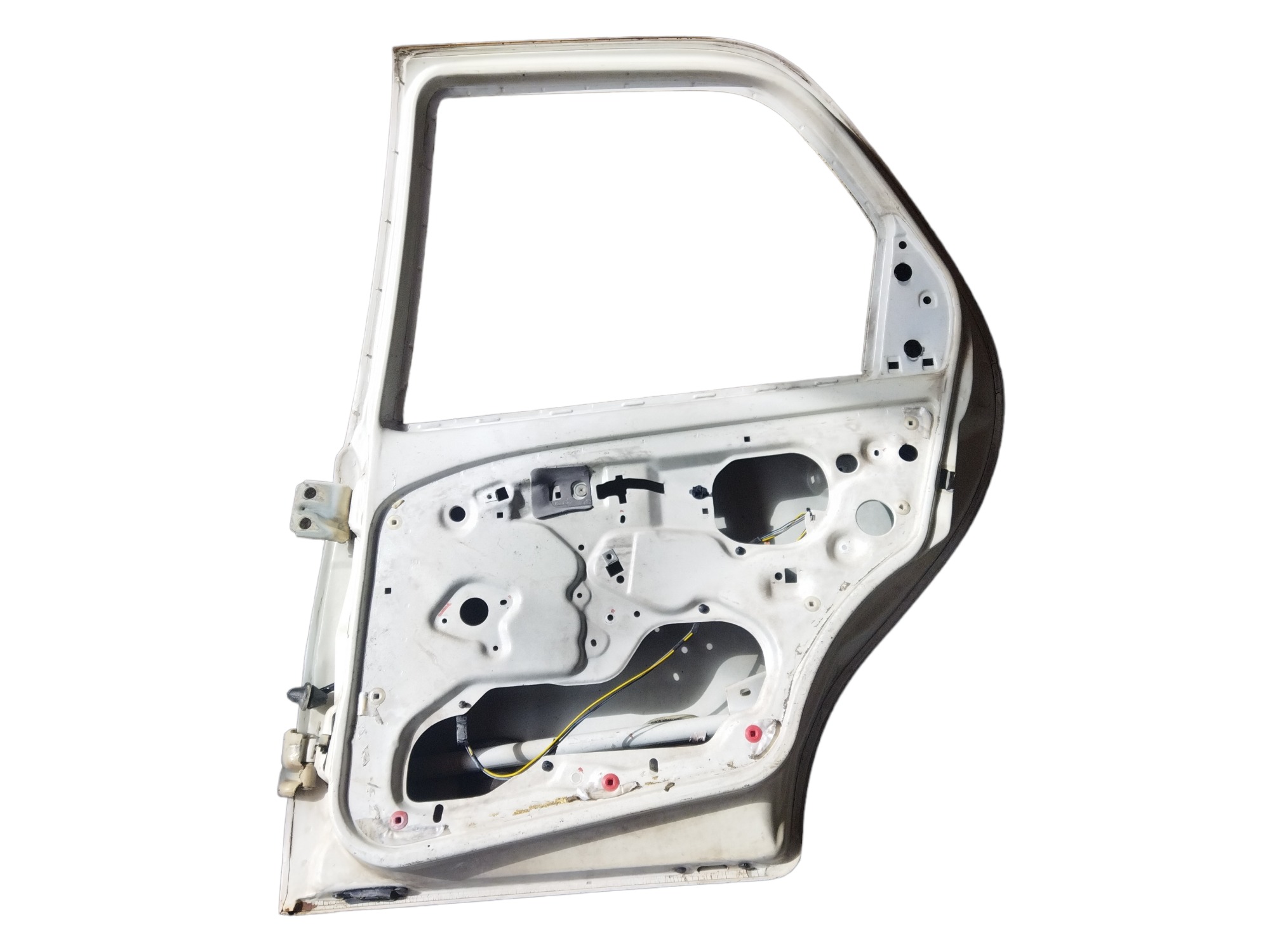 Porta Traseira Direita Fiat Palio Siena 1996/2003 Traseira Direito Branco 4