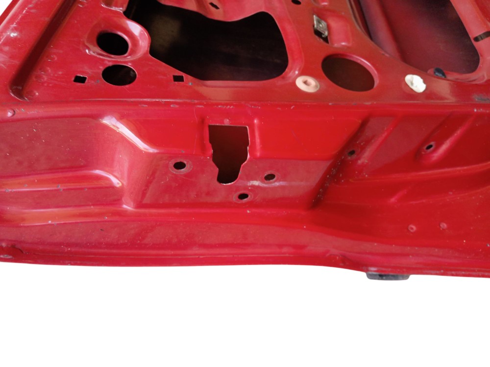 Porta Dianteira Esquerda Fiat Palio 1999 Original Dianteira Esquerdo Vermelho 2