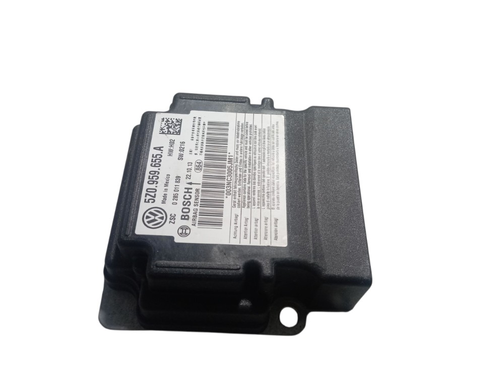 Módulo Airbag Colisao Vw Fox Spacefox 2010 A 2017 3
