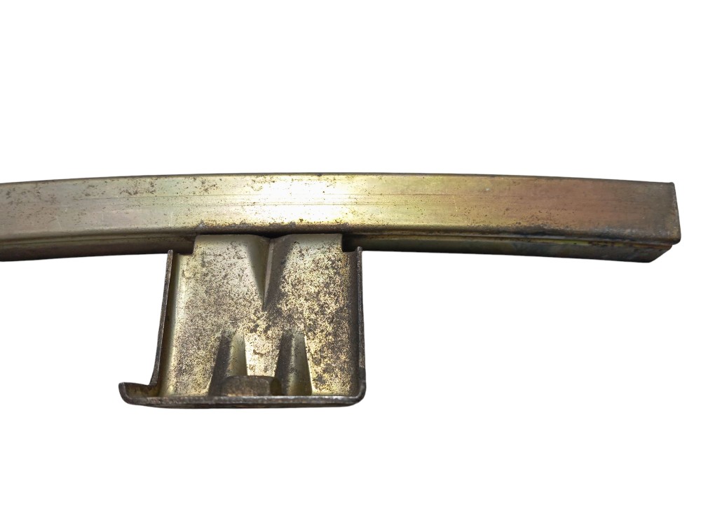Guia Vidro Porta Dianteira Vw Gol Bola  Dourado 2