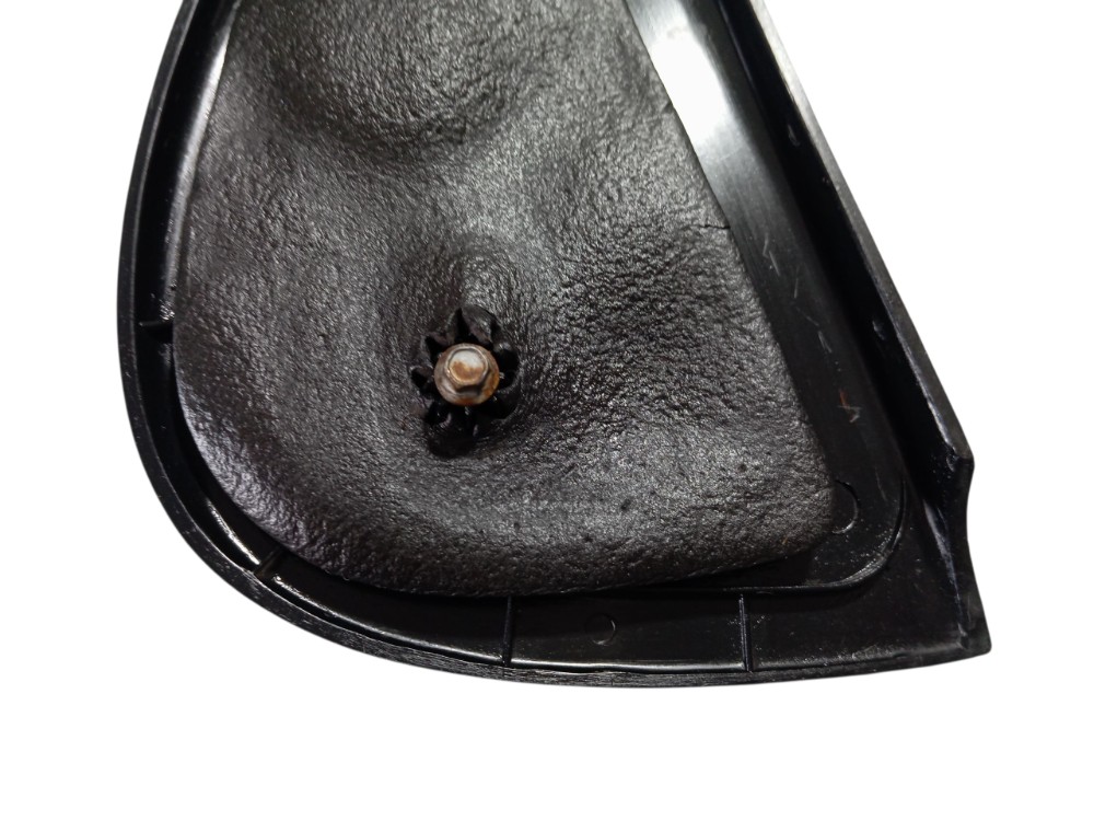 Moldura Externa Porta Traseira Esquerda Fiat Palio 2004 Preto 7