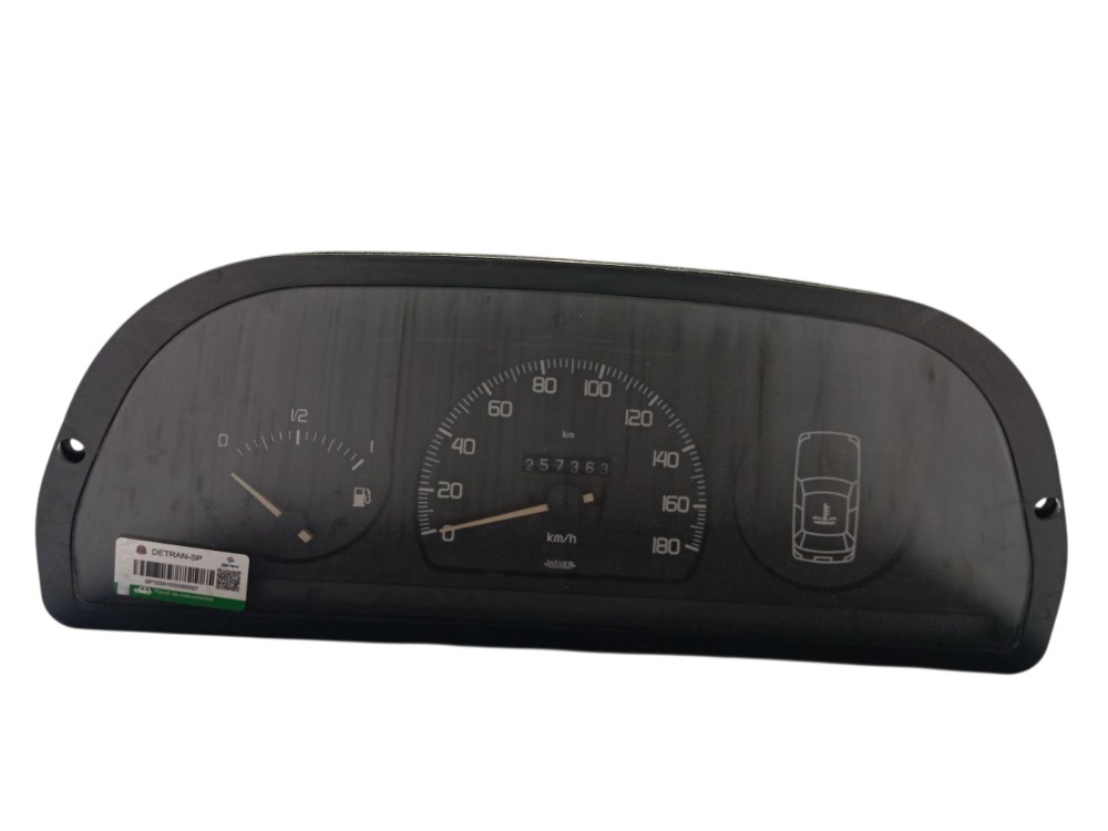 Painel Instrumento Fiat Fiorino Palio Siena Uno 1992 A 2000 Preto