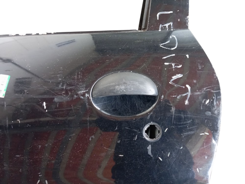 Porta Dianteira Esquerda Peugeot 206 2portas Dianteira Motorista Preto 6