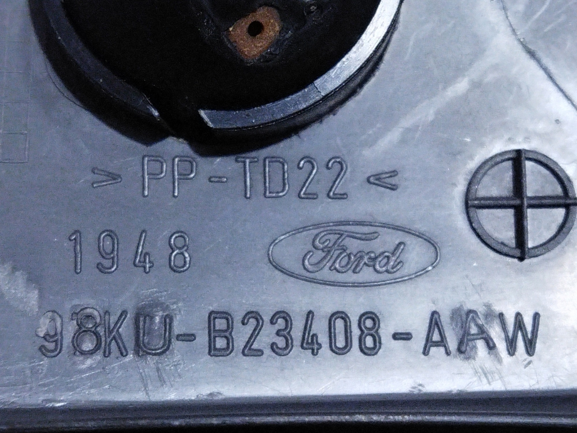 Acabamento Interno Retrovisor Direito Ford Ka 1997/ 5