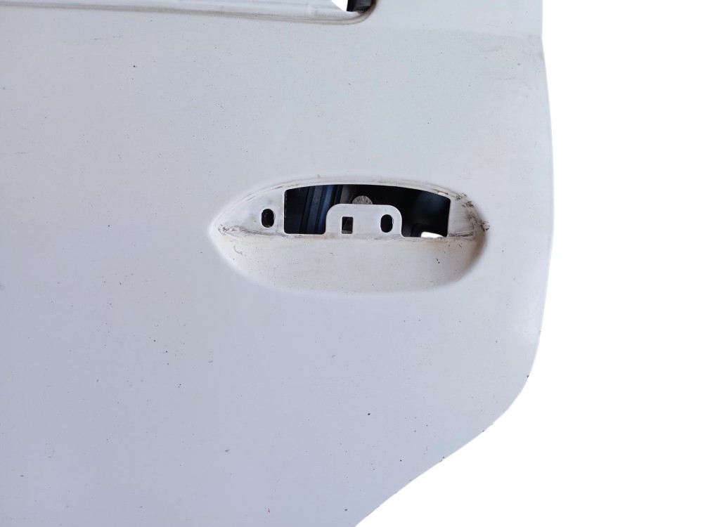 Porta Traseira Esquerda Renault Logan 2009 Traseira Esquerdo Branco 7