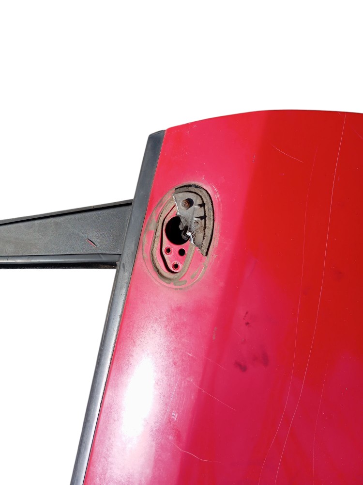 Porta Dianteira Direita Fiat Punto 2011 Dianteira Direito Vermelho 2