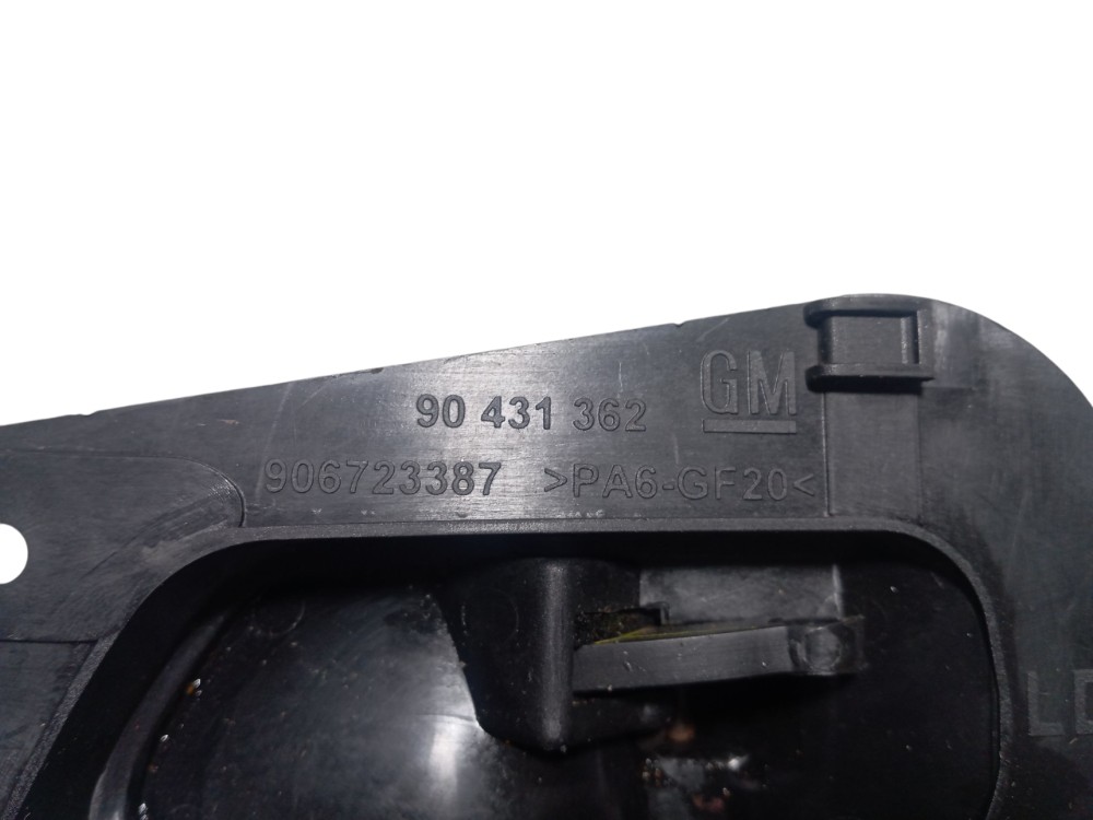 Maçaneta Interna Dianteiro Direito Clas Gm Corsa 2002 A 2002 Preto Dianteira/traseira 4