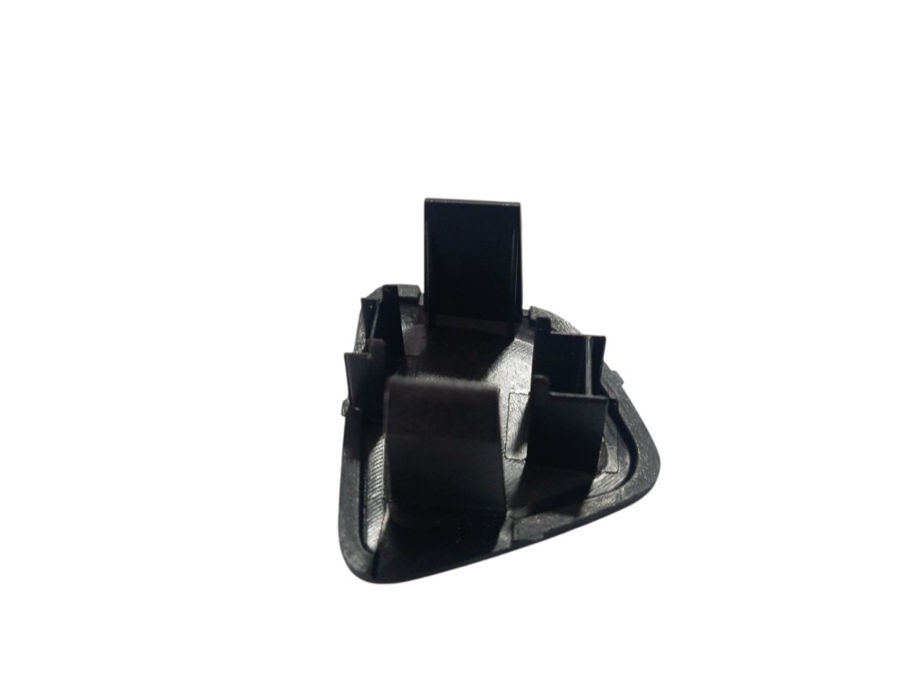 Acabamento Botão Painel Central Direito Fiat Uno Vivace Preto 6