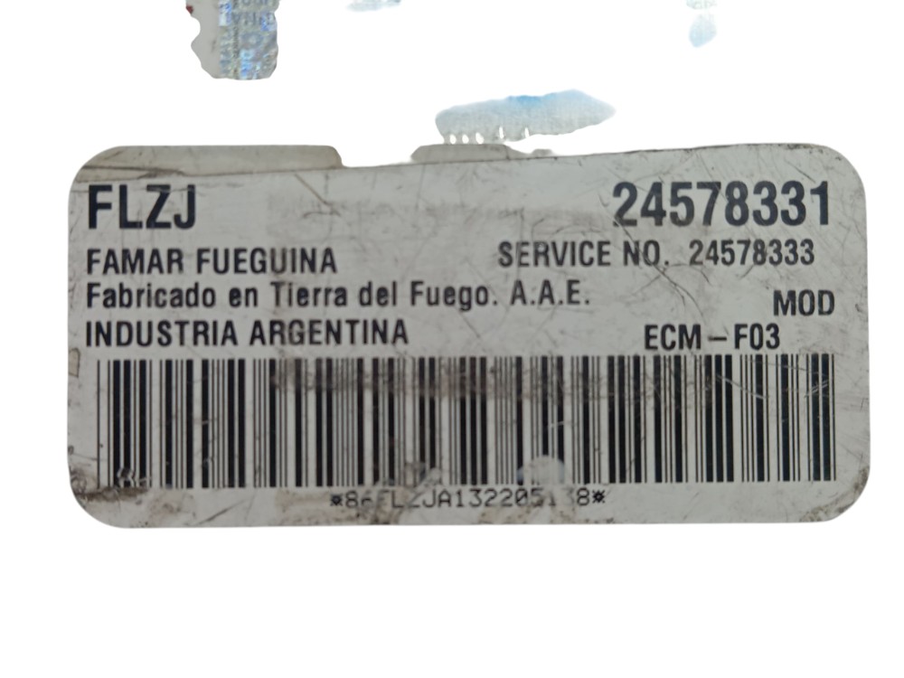 Módulo Injeção 1.0 Flex Gm Celta 2010 A 2010 7