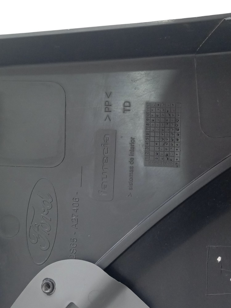 Forro Porta Traseira Direita Ford Fiesta 2003 A 2014 Preto 5