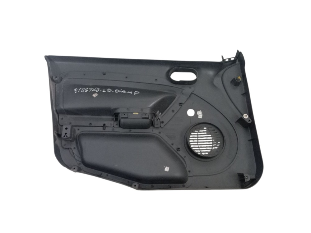 Forro Porta Dianteiro Direito Ford Fiesta 2002 A 2014 Preto 3
