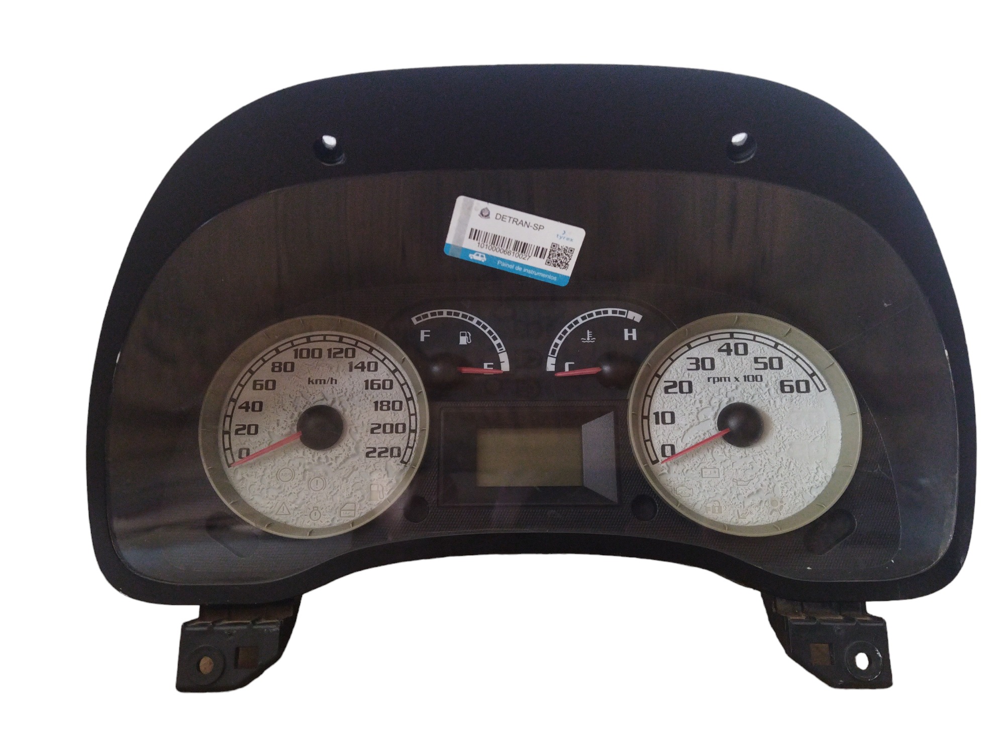 Painel Instrumentos Fiat Idea Fundos Brancos Com Detalhes 1