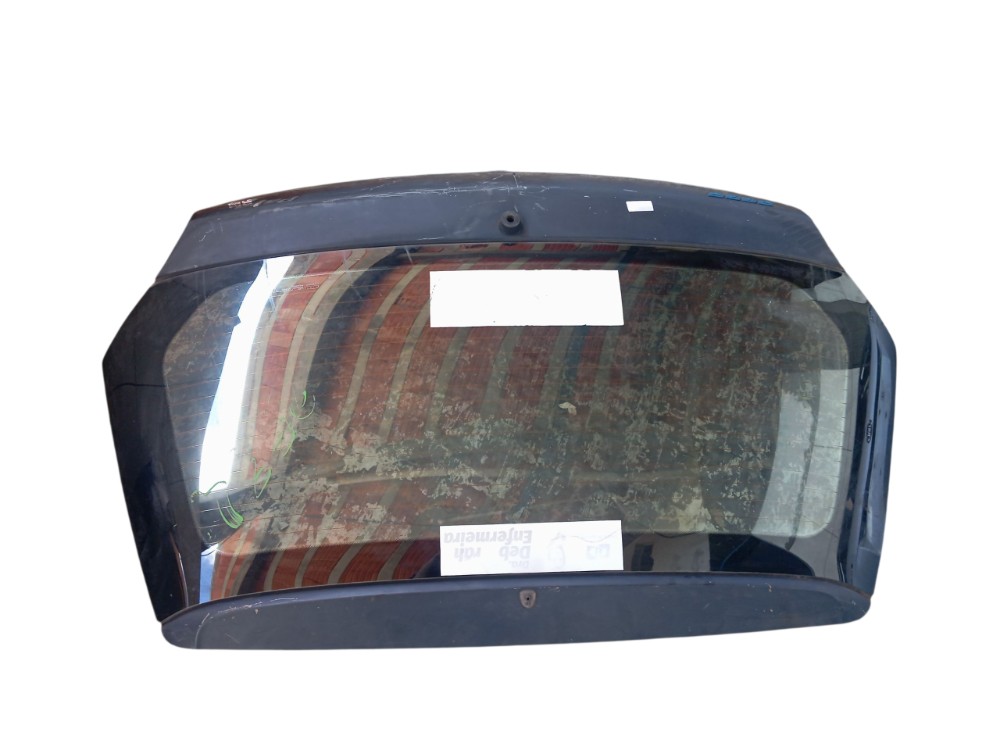 Tampa Traseira Porta Malas Fiat Palio 2005 Com Detalhe Azul 3