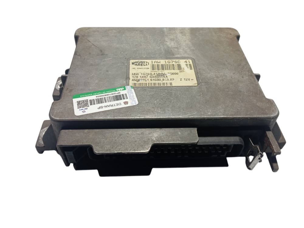 Módulo injeção 1.0 8v gasolina fiat palio siena 1998 a 2005 3