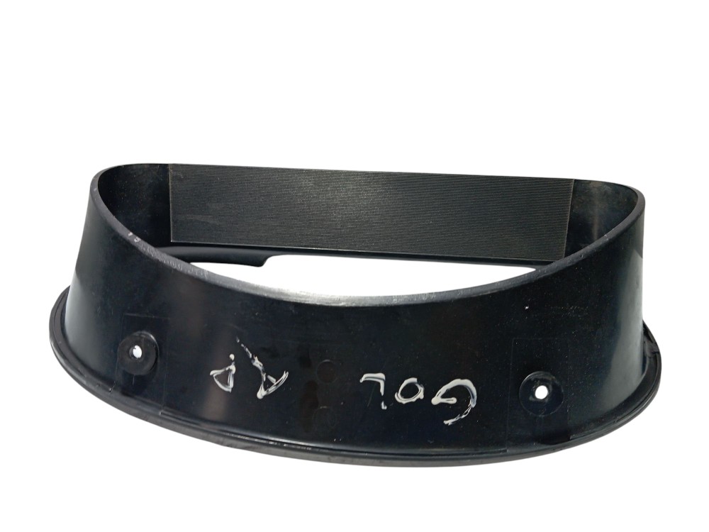 Moldura Acabamento Painel Instrumentos Vw Gol Parati Bola Preto 4