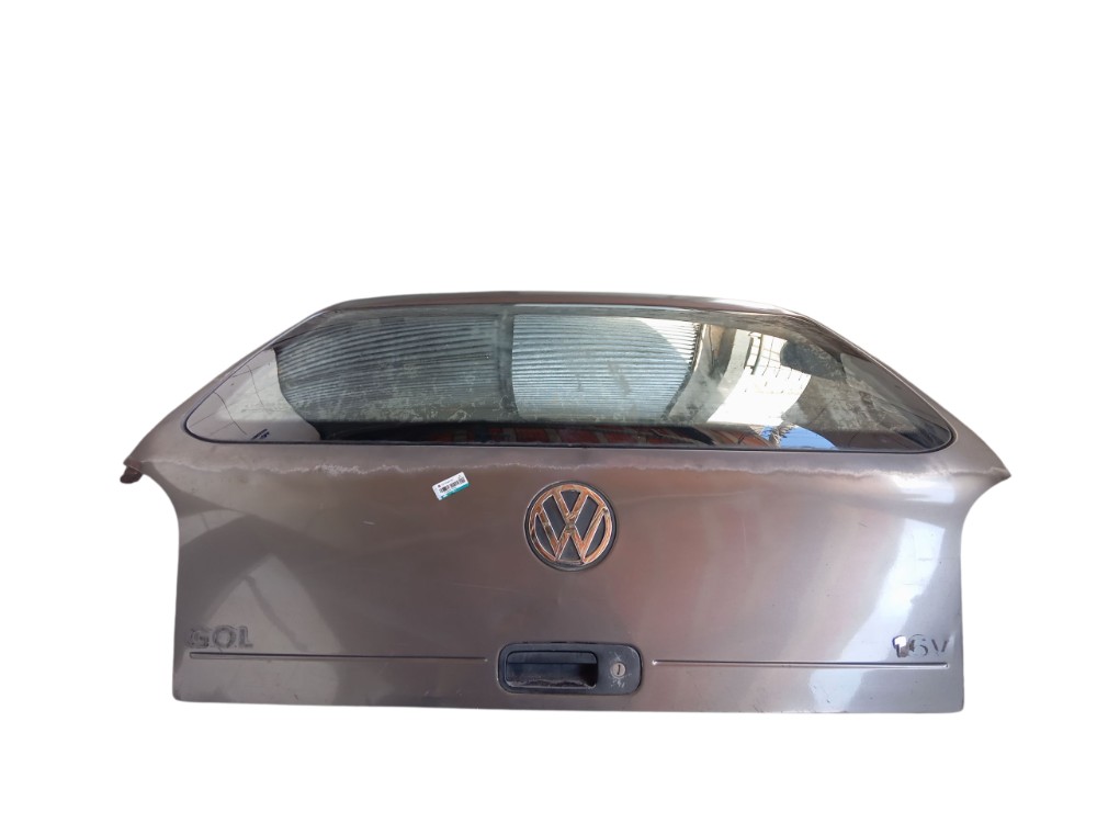 Tampa Traseira Porta Malas Vw Gol Sem Vidro Cinza 1