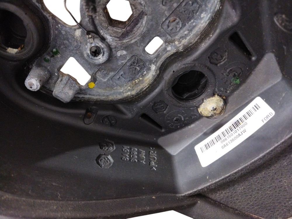 Volante Direção Ford New Fiesta 2015 C/detalhes Preto 2
