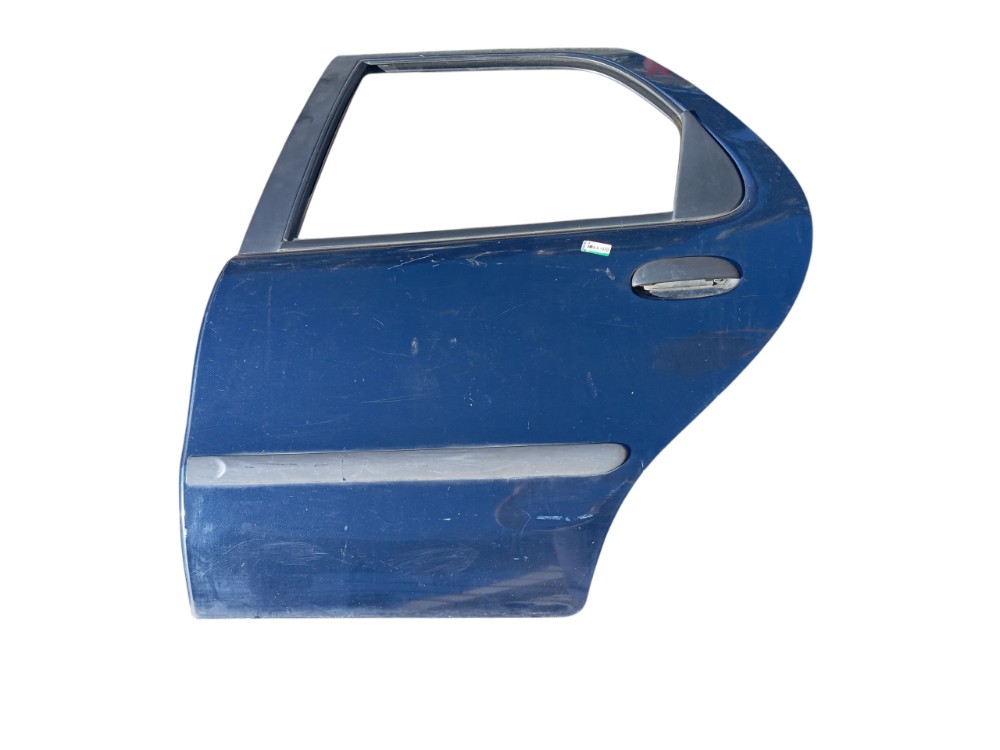 Porta Traseira Esquerda Fiat Palio Siena 96/2003 Traseira Esquerda Azul 1