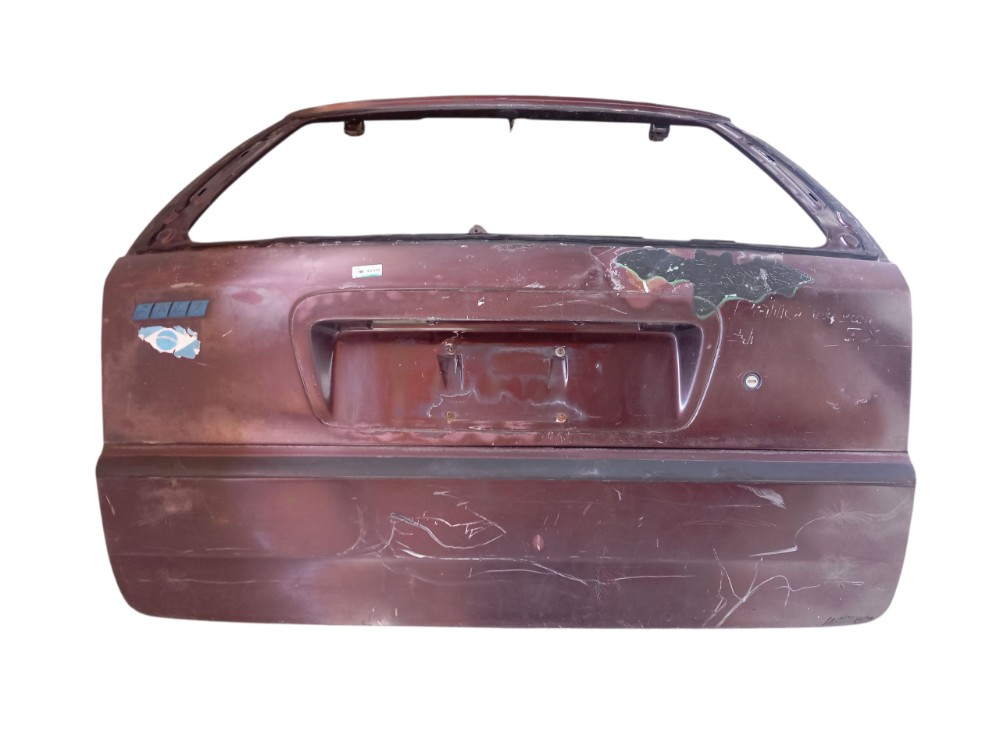Tampa Traseira Porta Malas Fiat Palio Weekend Vermelho 1