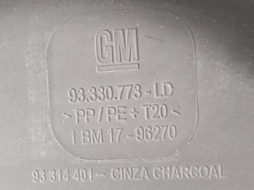 Forro Porta Traseira Direita Gm Celta 2001 Cinza 5
