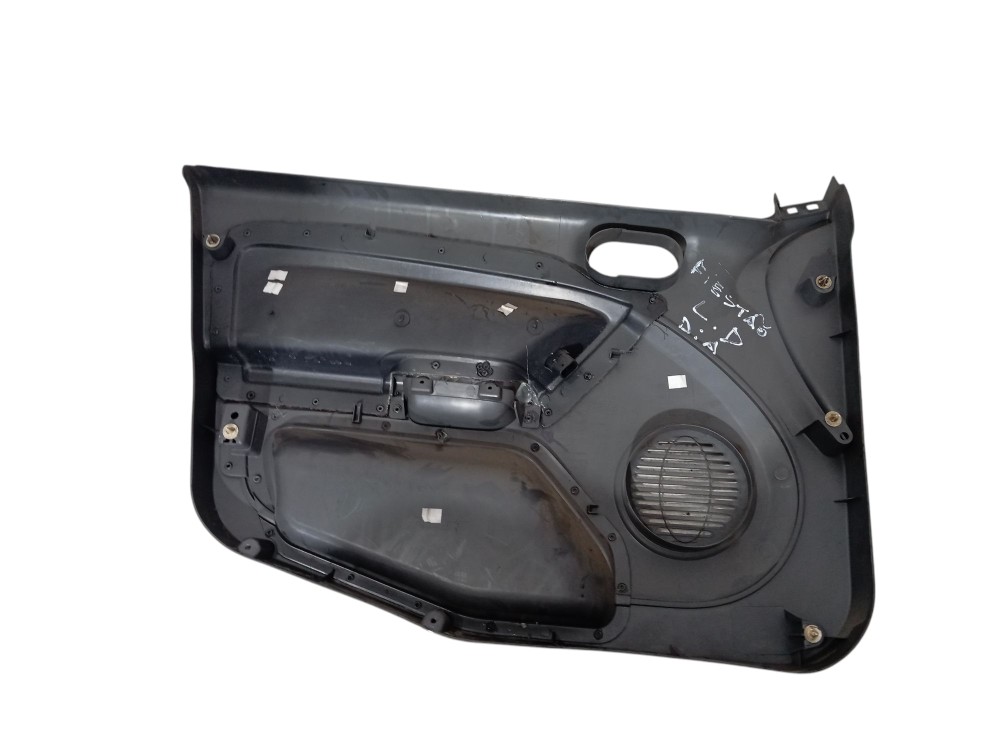Forro Porta Dianteiro Direito Ford Fiesta 2005 Preto 5