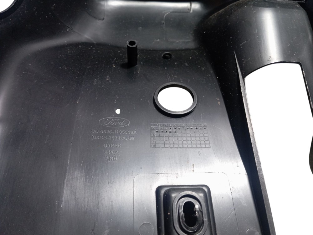 Acabamento Coluna Direção Fors New Fiesta 2015 Preto 6