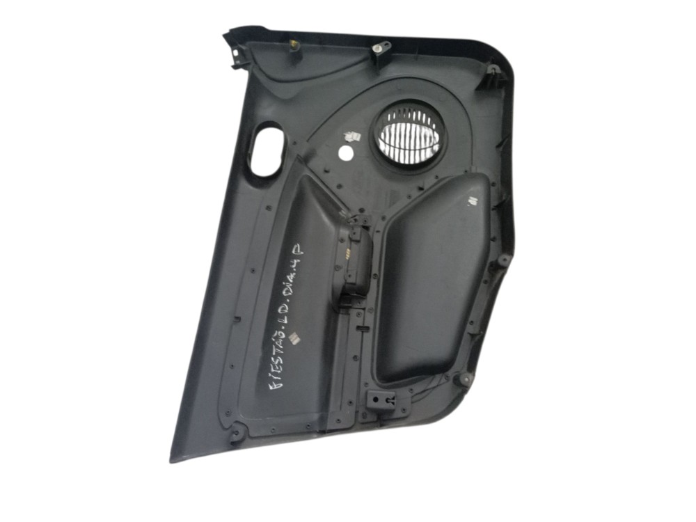 Forro Porta Dianteiro Direito Ford Fiesta 2002 A 2014 Preto 7
