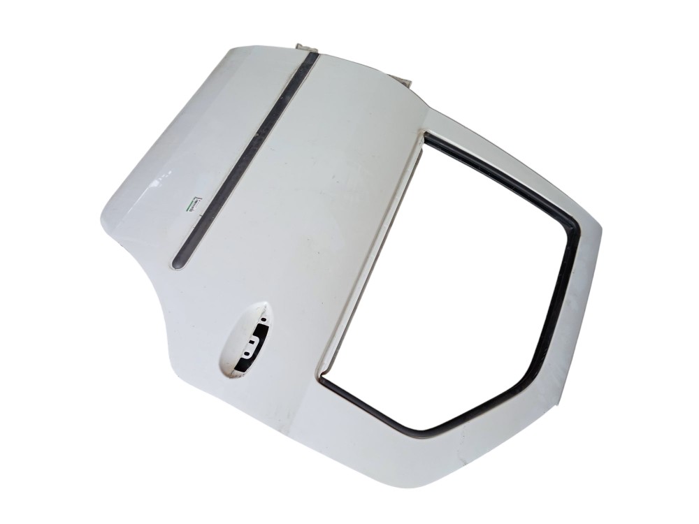 Porta Traseira Esquerda Renault Logan 2009 Traseira Esquerdo Branco 1