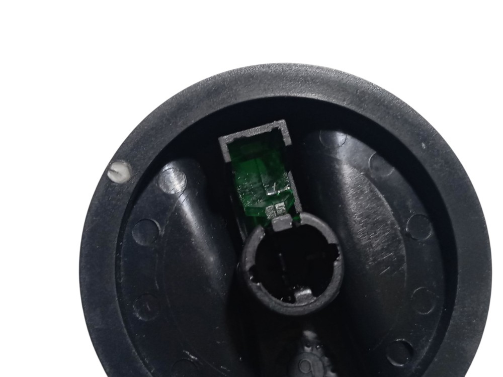 Botão Comando Ar Ventilação Fiat Palio Preto 5