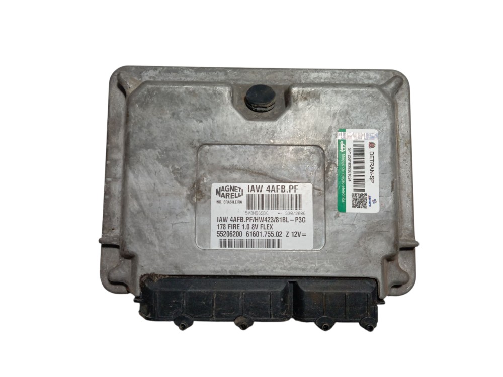 Módulo injeção 1.0 8v fire flex fiat palio uno z 2005 a 2008 1
