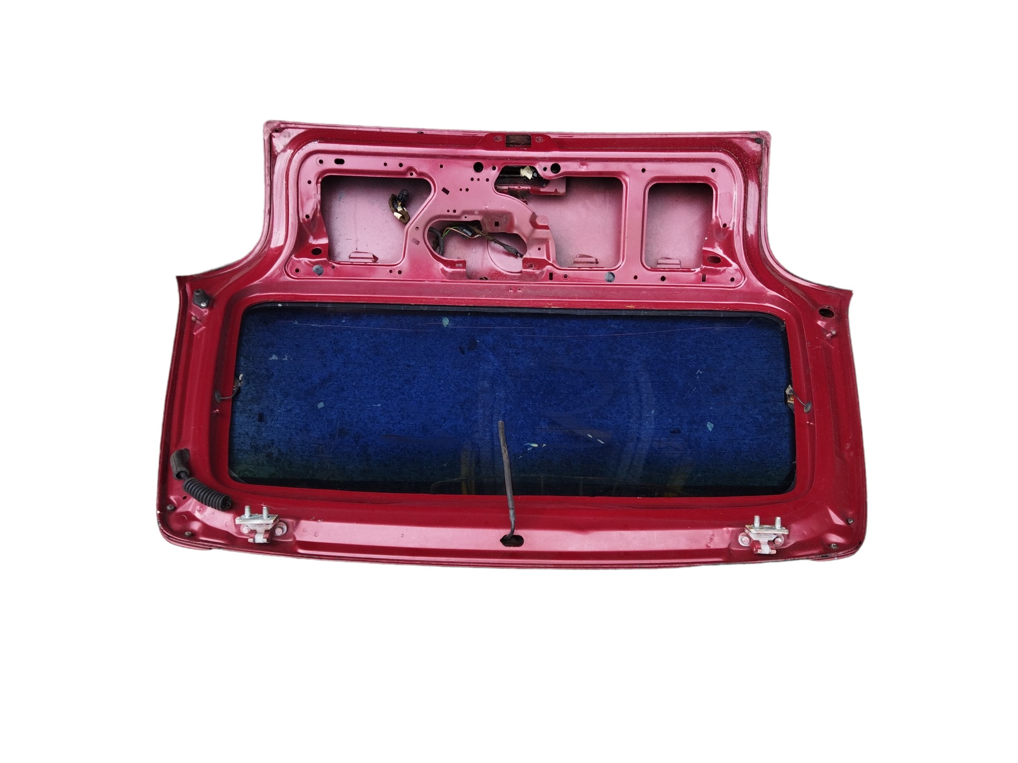 Tampa Traseira Vw Gol G3 Com Detalhes E S/vidro Vermelho 5