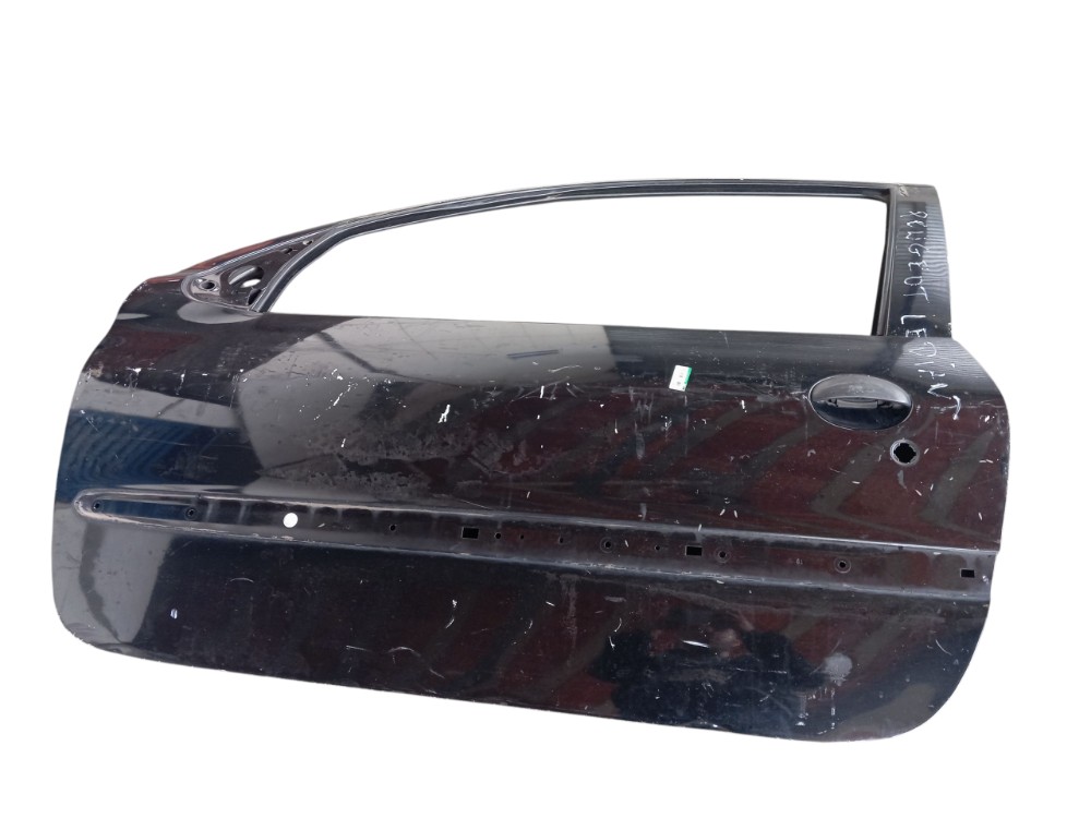 Porta Dianteira Esquerda Peugeot 206 2portas Dianteira Motorista Preto 1