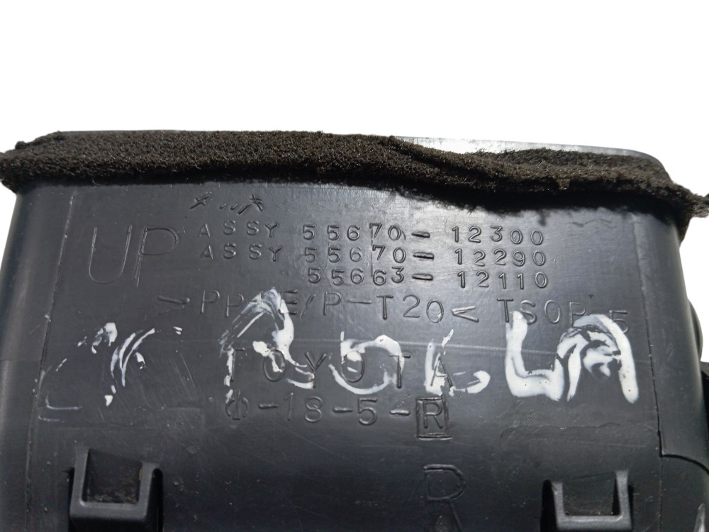 Difusor Saida Ar Direito Toyota Corolla 2003 A 2008 4
