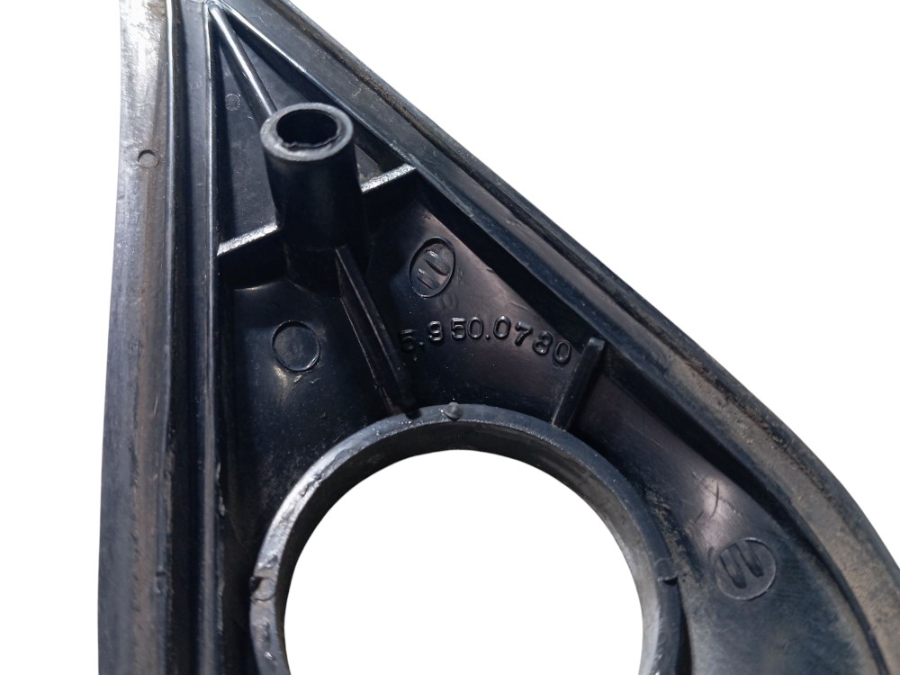 Moldura Externa Retrovisor Esquerdo Fiat Uno 1991 Preto 4